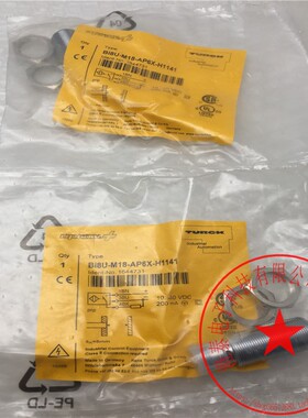 TURCK图尔克接近开关传感器BI8U-M18-AP6X-H1141 1644731 现货 新