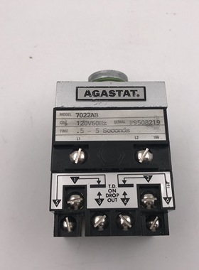 AGASTAT阀7022AB 120V60HZ F9508219 低价处理