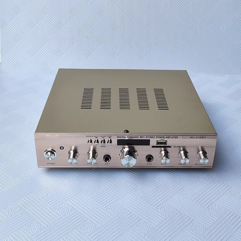 2.0蓝牙功放机小音响音箱环牛大功率家用大音量5通道功放家庭KTV