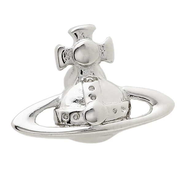 Япония покупкаVivienne Westwood Queen Mother West Simple Saturn Earrings Men's Lorelei