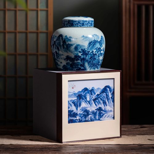 瓷罐礼盒茶叶包装专版枸杞礼盒