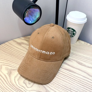 韩版焦糖显白棒球帽子女款2026新款咖色宽帽檐大头围显脸小鸭舌帽