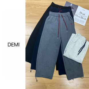 RUILI 宽松显瘦百搭直筒卫裤 定制 加绒韩版 F1379 秋冬新款 MISS