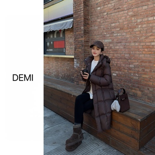 RUILI 加厚长款 定制 高级爆款 抗寒高端鹅绒服外套F1509 冬季 MISS