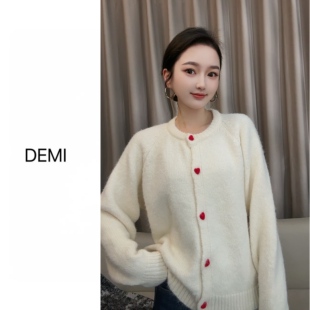 秋冬新款 定制 纯色简约百搭靓丽温柔风女毛衣F1582 RUILI MISS