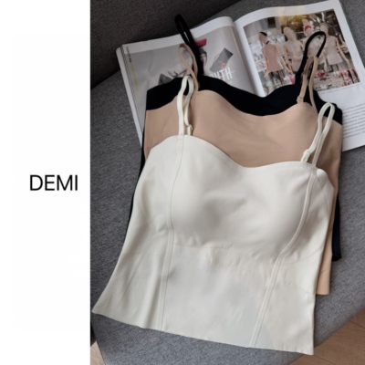 MISS RUILI定制 春季新款无痕美背亲肤透气大胸显小吊带背心F1761