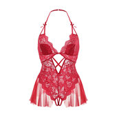 蕾丝纯欲开档免脱夏季 性感睡衣女款 春秋2026新款 吊带连体衣qqny