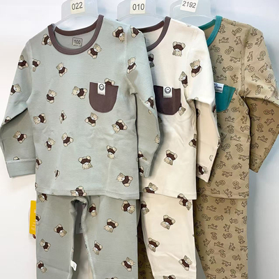 捡漏男童秋冬季羊毛拉架厚款秋衣秋裤家居服打底棉毛衫睡衣