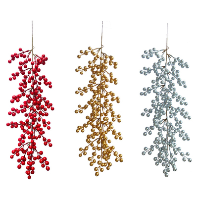 红果发财果浆果福桶插花婚庆布置