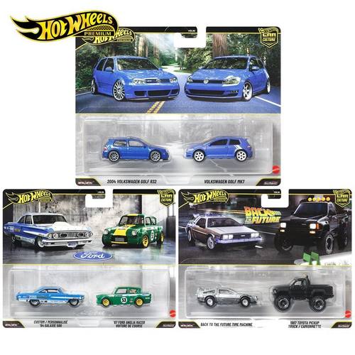 风火轮汽车文化双车套合金车模