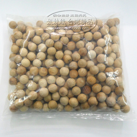台湾直邮阿里山桧木珠枕头散珠500g按摩枕自制枕心芬多精自然清香