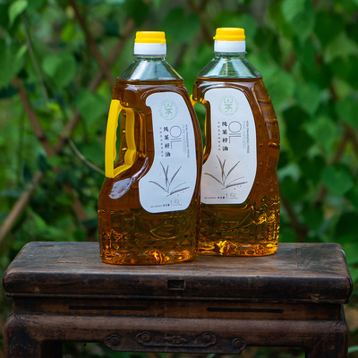 物理压榨非转基因双底浓香菜籽油