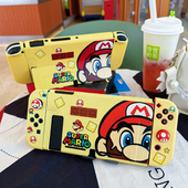 任天堂switch保护软壳oled手柄套硅胶ns续航游戏机可插底座全包套