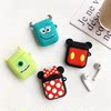 Apple wireless Bluetooth headset smart cover airpods Silicone shell three-dimensional Cartoon modelling Charging Box parts