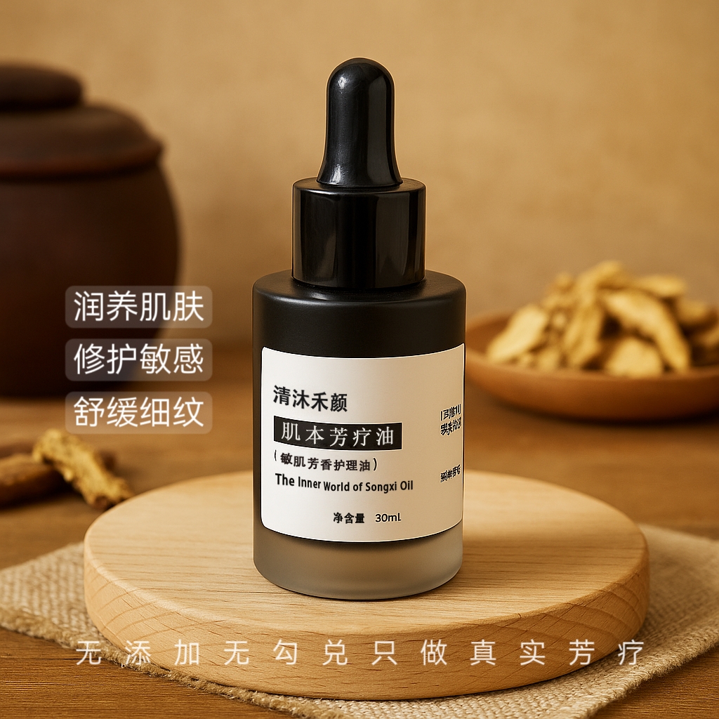 【顶配】德国洋甘菊蓝艾菊修护敏敏精华油退红敏干高阶面部修精油