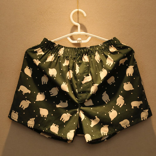 男士阿罗裤宽松舒适透气居家休闲