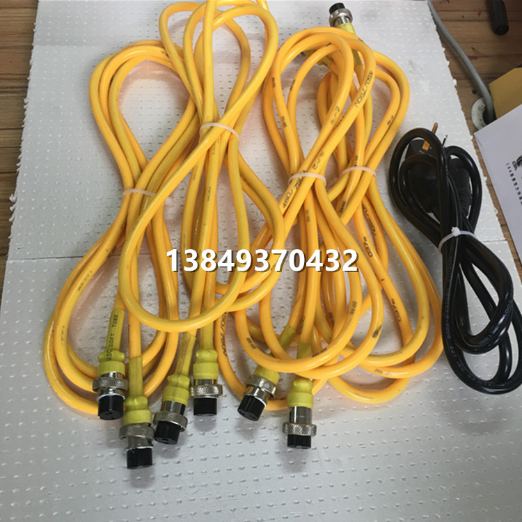 超声波振动筛电源线 数据线 航空插头连接线 网架用换能器 震头
