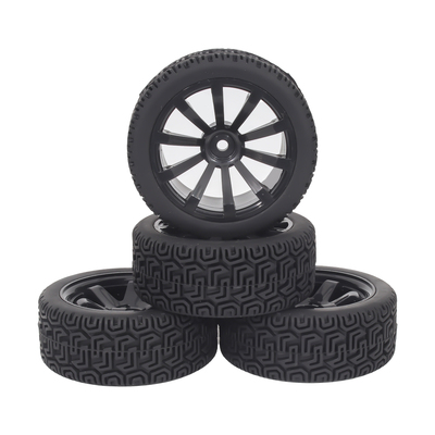 RC遥控攀爬车1/10平跑拉力车轮胎D3D4HSP94123/94221竞速改装轮胎