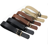 高档大衣女风衣袖 口配件纽扣辅料黑色皮带金属对扣子绑带搭扣辅料