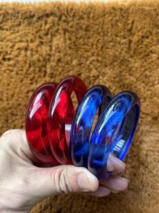 天然正品冰种祖母绿女款手镯满绿玻璃种葱岭玉女款手镯