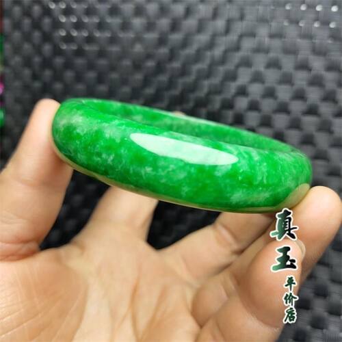 干青色扁条手镯铁龙生绿手镯手环如意玉镯保平安招财