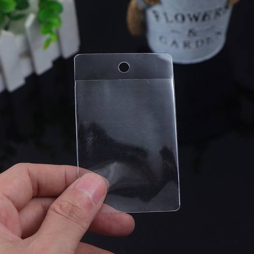 PVC塑料保护套价格标签吊牌透明卡套服装吊牌套袋窗帘商品标价签