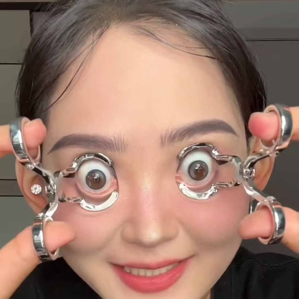 隐形眼镜摘戴工具美瞳取戴套装撑眼皮新手神器吸棒夹子镊子辅助器