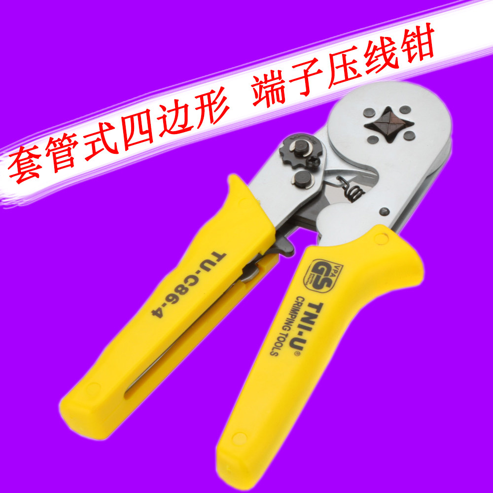 TU-C86-4压线钳欧式套管压线钳