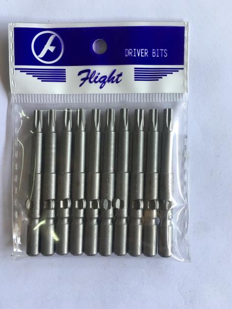 FLIGHT飞翔梅花801电批头电批嘴 5MM*60mm80mmT4T5T6T10T15T20T25