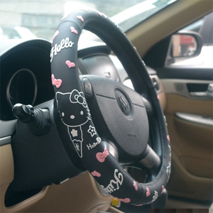 比亚迪11款F0 Mini卡通硅胶方向盘套 全球鹰远景熊猫小号汽车把套
