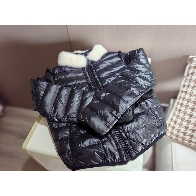 飞雁羽绒短款女外套  冬季保暖羽绒服