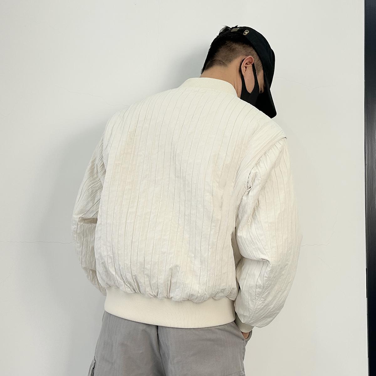 8807-P168新款加厚棉衣男士宽松纯色棒球领保暖棉服夹克-ZX1305,男装夹克,星座1305