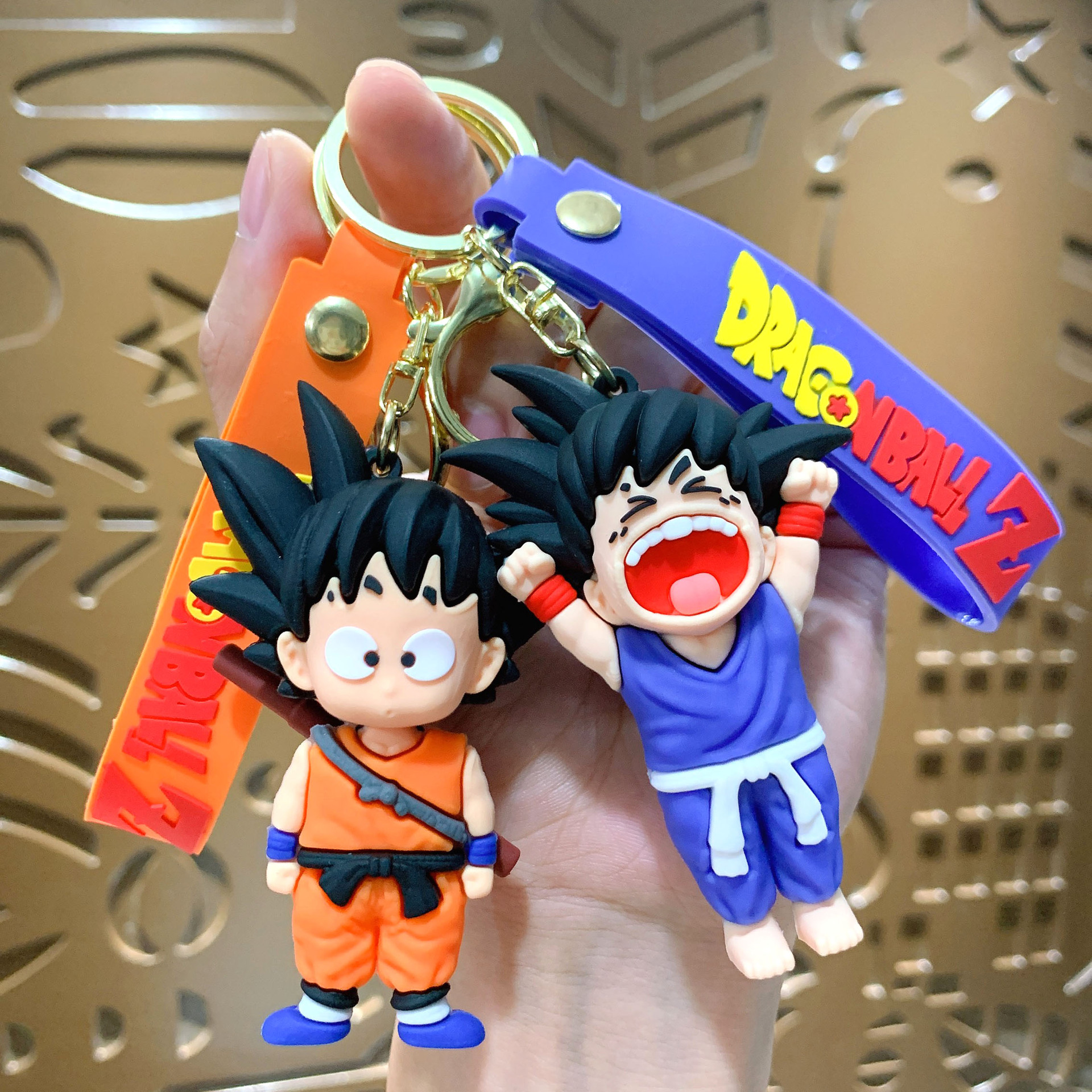 卡通动漫七龙珠钥匙扣挂件孙悟空公仔汽车钥匙链情侣包包挂饰礼物