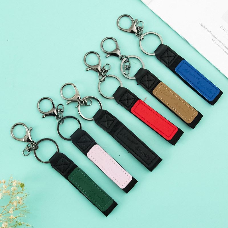 暴力熊挂饰小熊钥匙扣圈链织带手绳皮绳挂件编织配件小礼品挂件