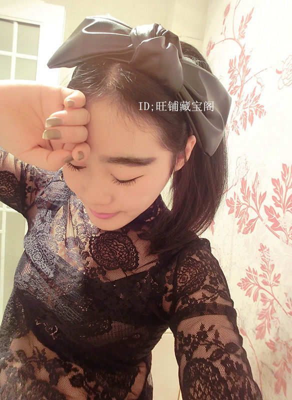 Accessoire coiffure en cuir - Ref 1200821 Image 4