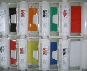 美克司多功能标签打印机PM-100A CPM-100HC蓝色色带SL-R105