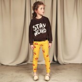 rodini新款 小童柔软有机棉可爱樱桃长裤 打底裤 现货瑞典mini 秋裤