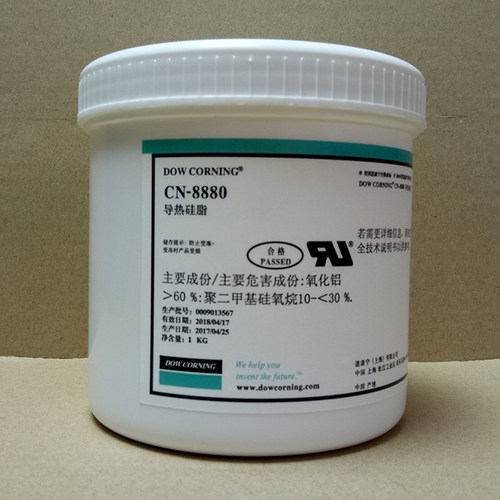 道康宁CN-8880导热硅脂LED灯具散热膏电脑硅胶CPU显卡导热膏白色