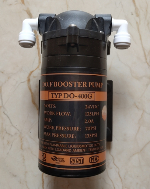 TYP DO-400G 无桶纯水机用 格美自动售水机专用增压水泵 24V