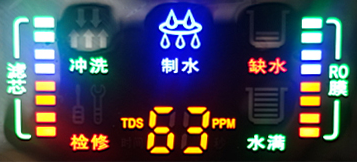 纯水机tds滤芯提醒电脑板