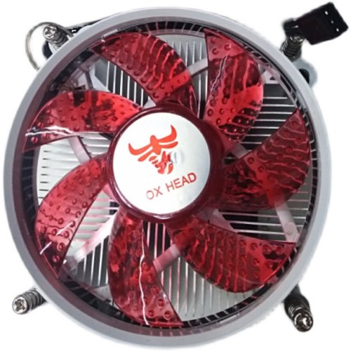 电脑台式散热风扇专用1366针cpu散热器主板X58风扇12V三线