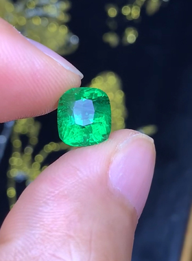 这个绝对捡漏 3.83克拉 阿鲁沙新矿沙弗莱 卡扎尼 （1210）