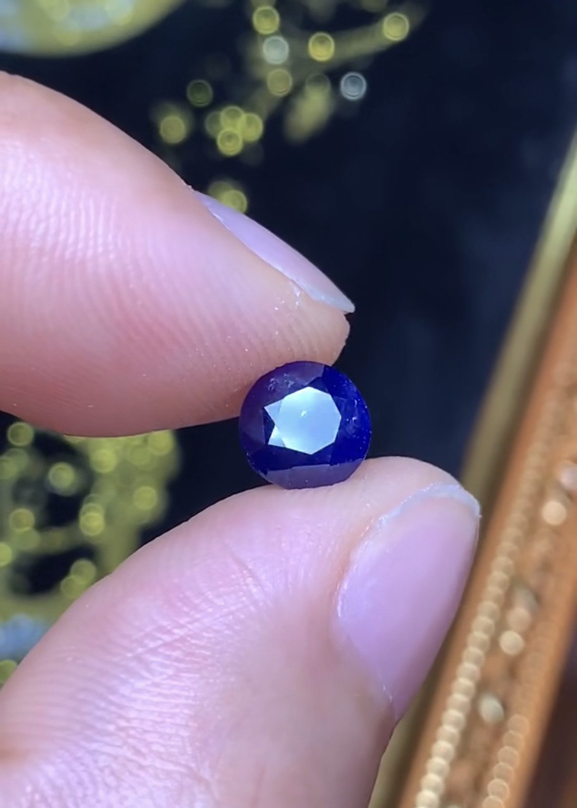 1.81克拉 斯里兰卡天然老烧深蓝蓝宝石（1206）,珠宝/钻石/翡翠,裸石,淘宝优惠券,粉丝福利购,淘宝优惠卷