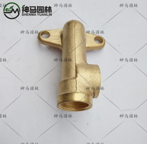 喷雾器铜件TU26喷雾机喷药机配件进水室二冲四冲背伏式喷雾机配件