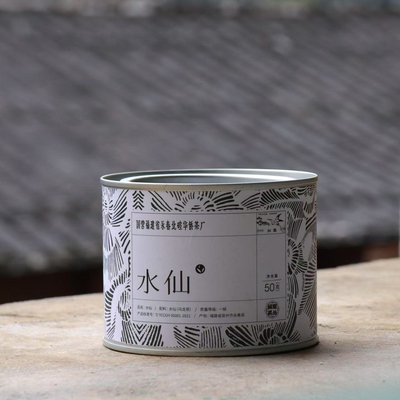【传统工艺水仙】中足火甜润顺滑松鹤闽南乌龙茶罐装50克