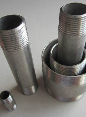 304不锈钢加长双头外丝/束接/内接头 DN50 2