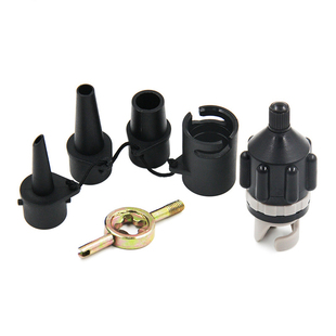 户外充气嘴转换头充气床垫转换头桨板冲锋舟浮台帐篷充气泵转换嘴