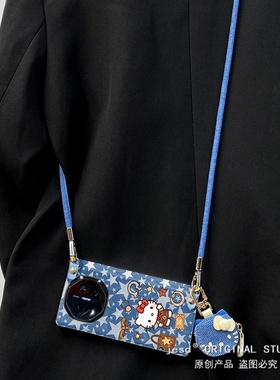 适用于华为MateX6手机壳matex5典藏版华为X7荣耀magicv3中轴全包防摔荣耀V5牛仔ktVS2保护套