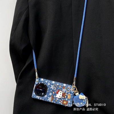 适用于华为MateX6手机壳matex5典藏版华为X7荣耀magicv3中轴全包防摔荣耀V5牛仔ktVS2保护套