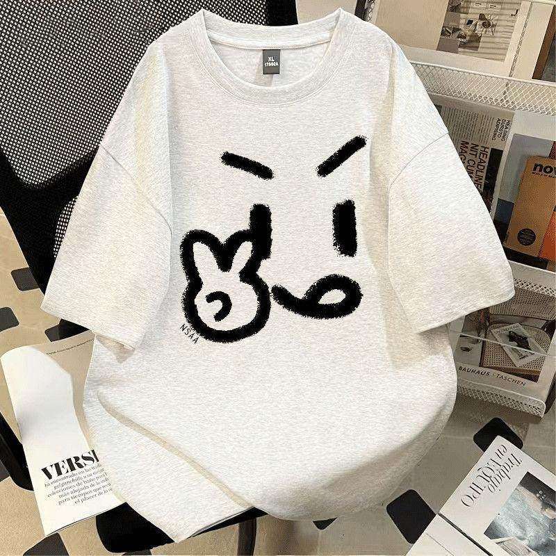 奥特莱斯~专柜捡漏清仓男女情侣新款百搭休闲春夏宽松印花短袖t恤,男装,时尚防晒服,淘宝优惠券,粉丝福利购,淘宝优惠卷